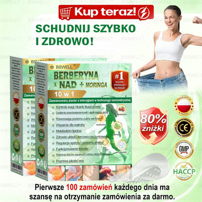 💫💫BSWELL® Nano mikroigłowy plaster wyszczuplający (Raz dziennie, efekty już po 28 dniach ✅ Wspiera odchudzanie, serce, cukrzycę, sen, jelita, stawy i więcej.