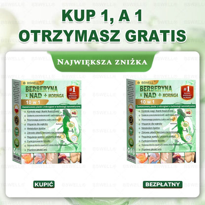 💫💫BSWELL® Nano mikroigłowy plaster wyszczuplający (Raz dziennie, efekty już po 28 dniach ✅ Wspiera odchudzanie, serce, cukrzycę, sen, jelita, stawy i więcej.