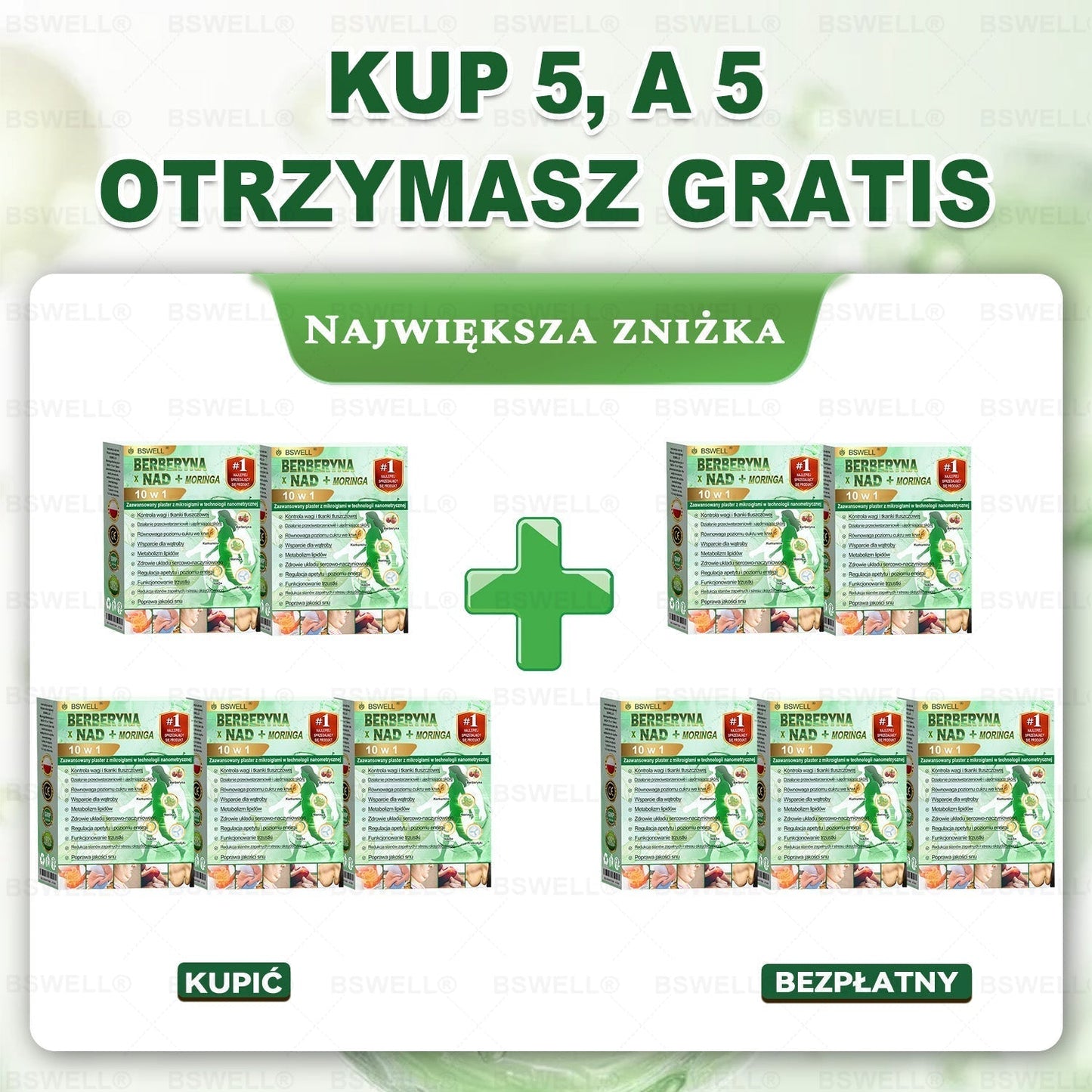 💫💫BSWELL® Nano mikroigłowy plaster wyszczuplający (Raz dziennie, efekty już po 28 dniach ✅ Wspiera odchudzanie, serce, cukrzycę, sen, jelita, stawy i więcej.